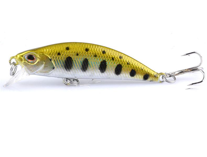 1pc 5g 5cm Minnow Fishing Lures Full Water Artificial Small Bait Wobbler Fake Hrad Bait for Carp Fishing Tackle Pesca Accesories
