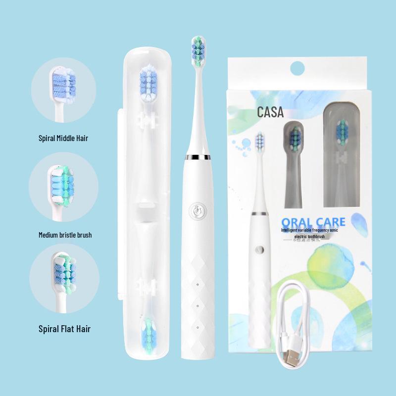 Beinuo Smart Sonic Electric Toothbrush for Adults - Soft Bristles & Rechargeable