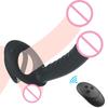 Wibrator z podwójną penetracją Zabawki Seksualne Dla Par Strapon Dildo Wibrator Strap-On Penis Zabawki Seksualne Dla Kobiet Mężczyzn Akcesoria dla Dorosłych