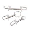Dual Head Marine Diving D Ring Snap Hooks With Swivel Bolt Snap Hook Clip 316 Stainless Steel Oval Swivel Spring Snap Hook