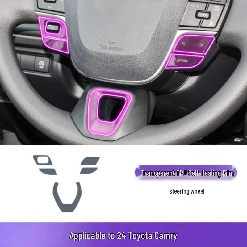 Ninth Gen Toyota Camry Central Control Screen Protector for 25 Models
