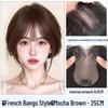 Women's Hair Topper: Real Hair, Covers Gray, Boosts Volume, Invisible & Traceless, High Crown Fluffy Regrowth Solution