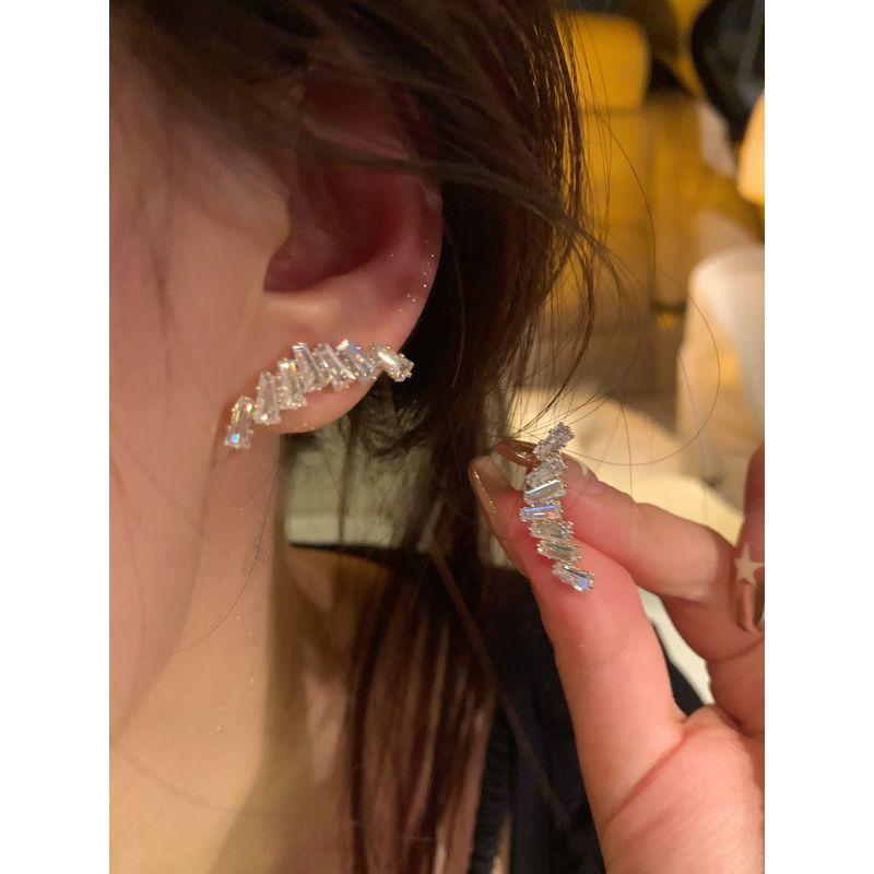 

Ограниченное количество преимуществ Модные женские серьги-гвоздики 216 (a pair of golden full-Diamond Earrings