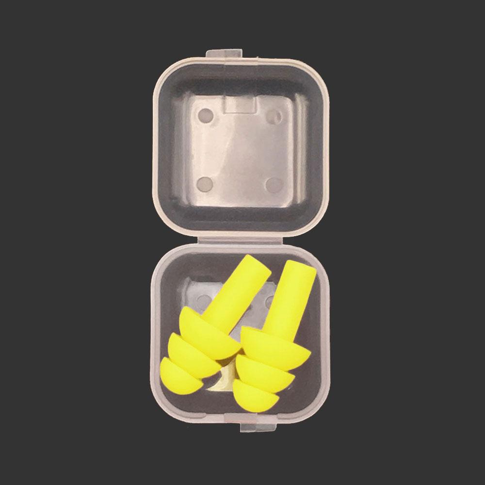 

Silicone World Silicone Ear Plugs Sound Insulation Ear Protection Anti Noise Sleeping Snoring Noise Reduction swimming Earplugs світло-жовтого кольору