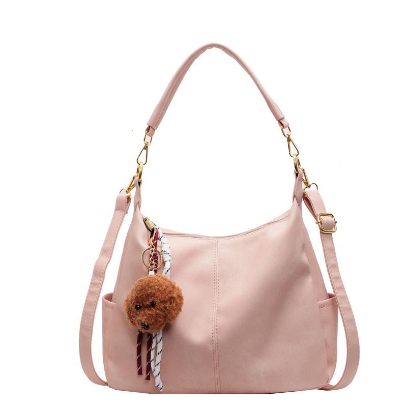 Large Capacity Tote Bag Women's Vintage Shoulder Crossbody Bag Underarm Bag