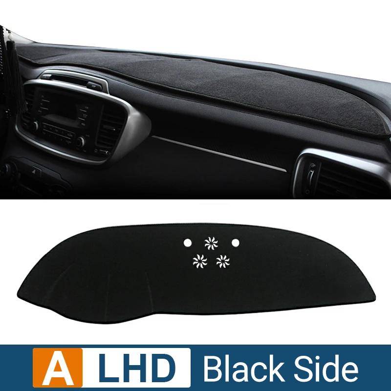 

Чехол на приборную панель автомобиля, защитный козырек от солнца, анти-УФ-излучения, нескользящие коврики для Kia Sorento 3 UM 2015 2016 2017 2018 2019 2020