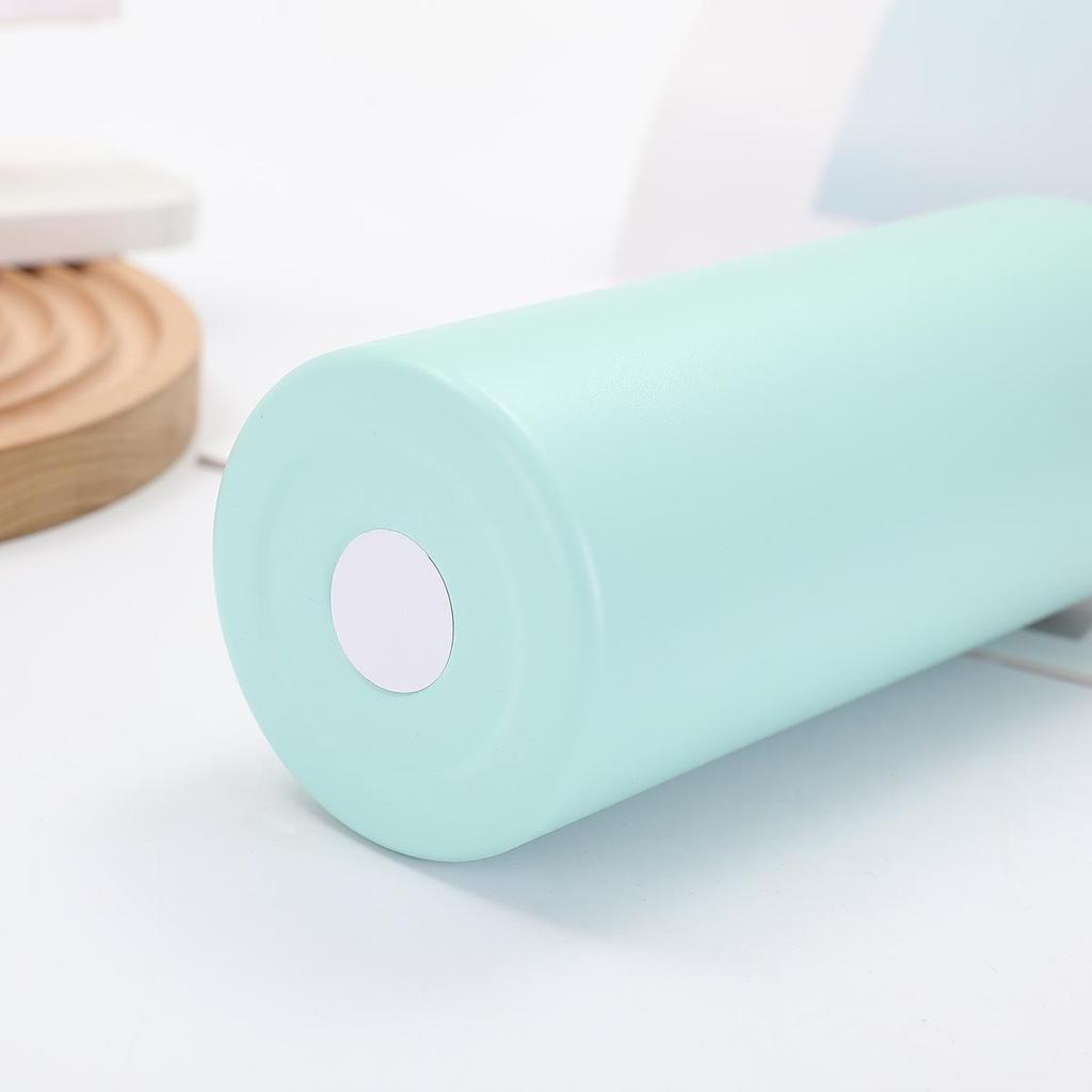 Isolierter Becher aus 304 Edelstahl mit magnetischem Deckel und Handyhalter - Großes Fassungsvermögen