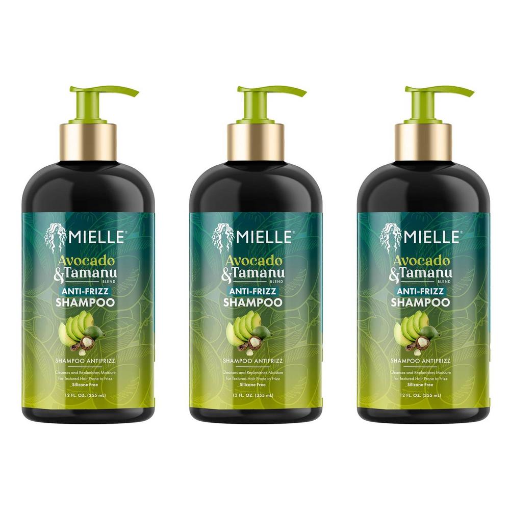 Avocado Tamanu Freeze Shampoo 12oz 3 Packs (3 pcs)