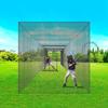 Baseball Batting Netting, Professional Softball Baseball Batting Hitting Training Net, Practice Portable Pitching Cage Net with Door & Carry Bag,