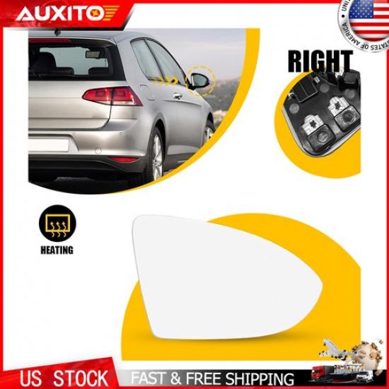Right Side Heated Mirror Glass Fit VW Golf 2015- GTI 2015- Jetta -21