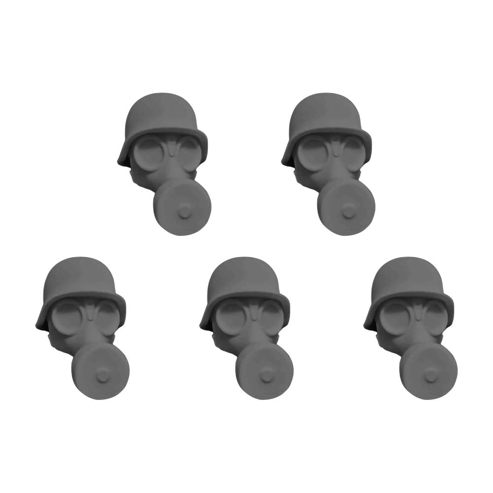 1-5pcs Champagne Wine Beer Bottle Cork Stopper Plug Gas Mask Shape Wine Bottle Sealer Cap Stopper Bar Kitchen Tool