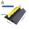 Rubber PVC Cable Protector Speed Bump with Single Channel