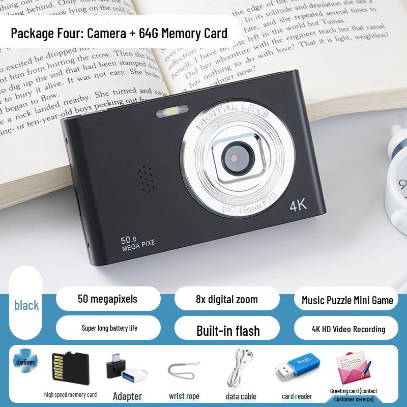 Retro-CCD-Kamera mit hoher Auflösung für mobile Übertragung - Ideal für Studenten und Reisen