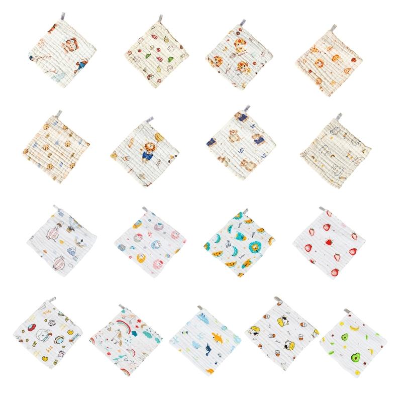 

6 Layer Burp Cloth Cotton Newborn Handkerchief Baby Wipe Multifunctional Towel
