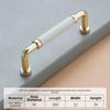 Handmade Wardrobe Door Handles Nordic Cabinet Drawer Knobs Leather Hardware Handle  Multipurpose