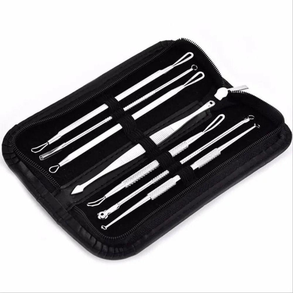 Black Spots Needles Blackhead Remover Tool Silver Comedone Extractor Beauty Treatment