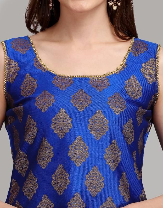 Women Cotton Silk Kurta Pant Dupatta Set Indian Pakistani Party Wear Top Tunic Kurti Dress