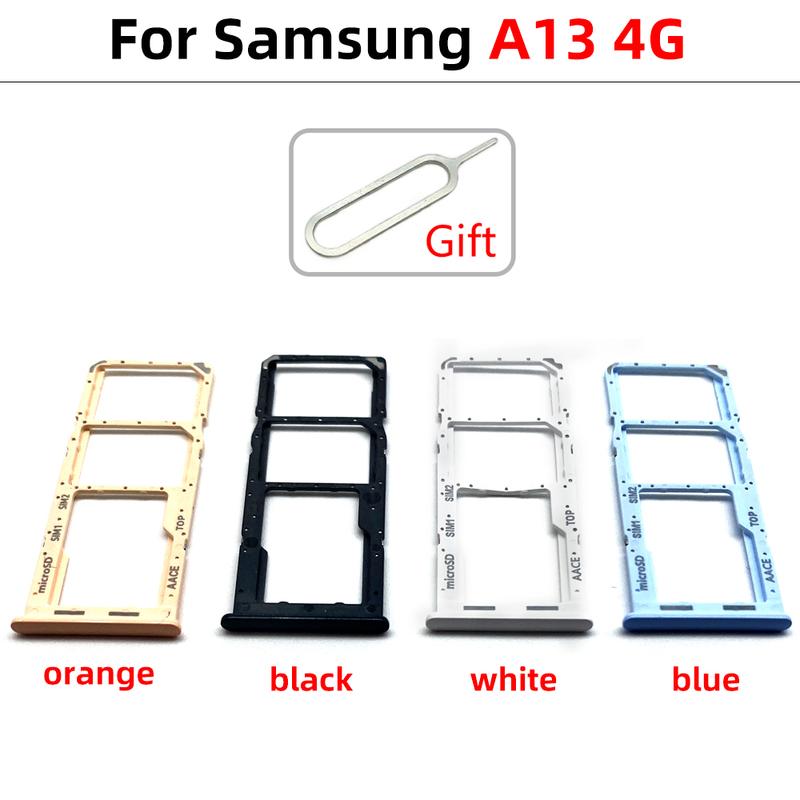 Per Samsung A13 4G 5G Porta Scheda SIM Slot Vassoio Micro SD Pezzi di Ricambio