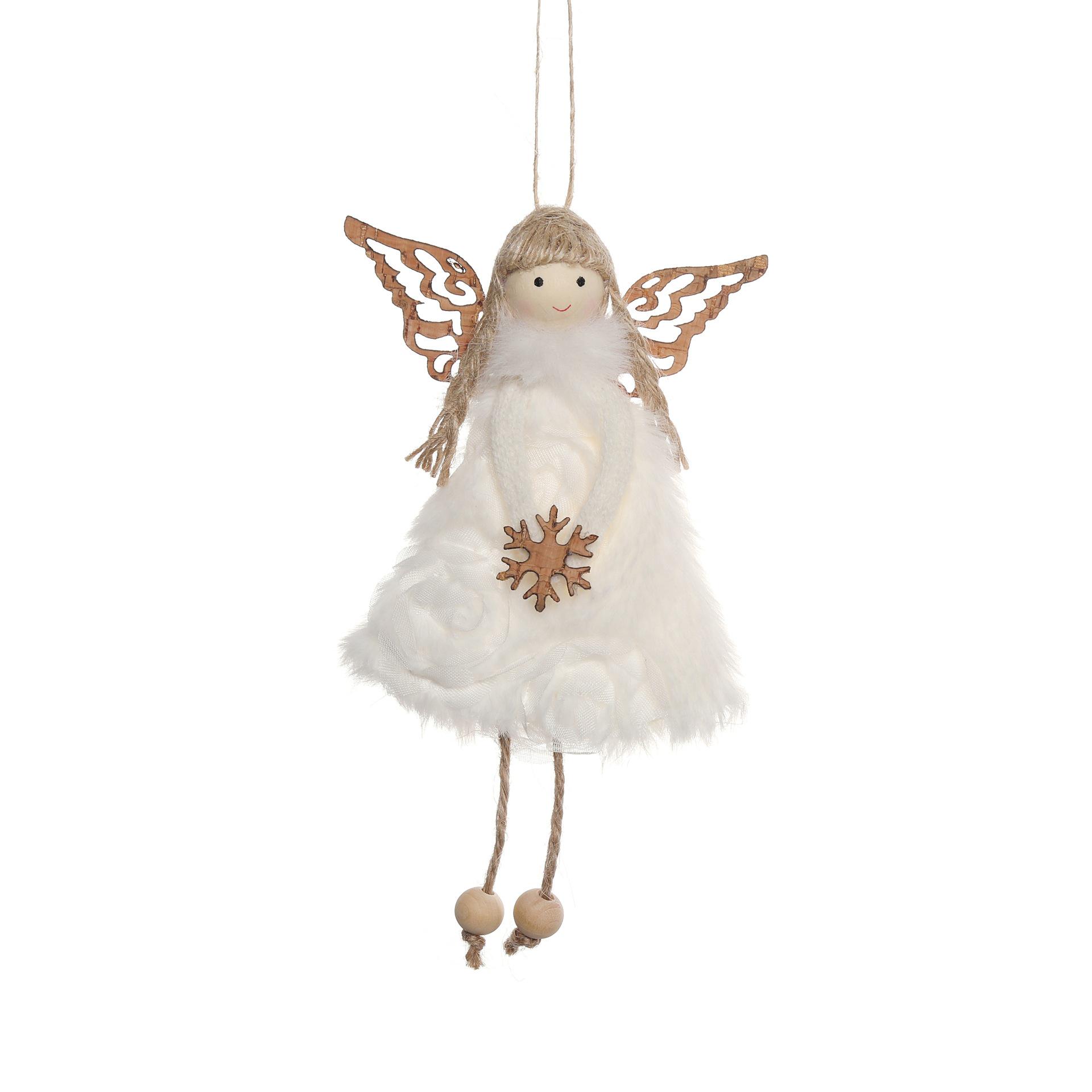 Cross-Border New Angel Pendant: Creative Christmas Tree Ornament, Handmade Decoration
