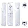 TIANHOO Wii Controller 2 Pack Wii Remote se silikonovým pouzdrem a dálkovým ovladačem na zápěstí pro Wii/Wii U White