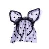 Koreanischer Stil Niedliche Katzenohren Spitze Plüsch Stirnband - Catwoman Weihnachtsfeier Accessoire