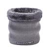 Nackenschutz und winddichter Winterschal Damen warmer Pullover Schal gestrickte Wolle verdickte Nackenabdeckung falscher Rollkragen Schal