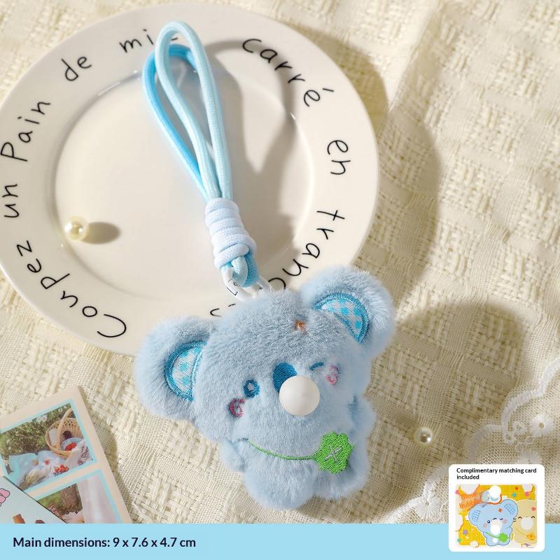 

Cute Bubble Spitting Plush Animal Keychain Kawaii Cartoon Animal Doll Pendant Backpack Decoration Accessories Toys Gifts A1