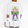Anime Herr T-shirt Dragon Ball Vegeta Sommar Y2k Kläder Streetwear Dam Kortärmad T-shirt Japansk Grafisk Tryckt Avslappnad Topp