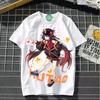 Genshin Impact cosplay juego manga Camiseta camiseta camiseta interior camiseta interior poliéster