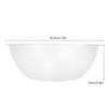 3PCS Clear Large Salad Bowls 4500ml Buffet Serving Containers Clear Serving Bowls  Home Use