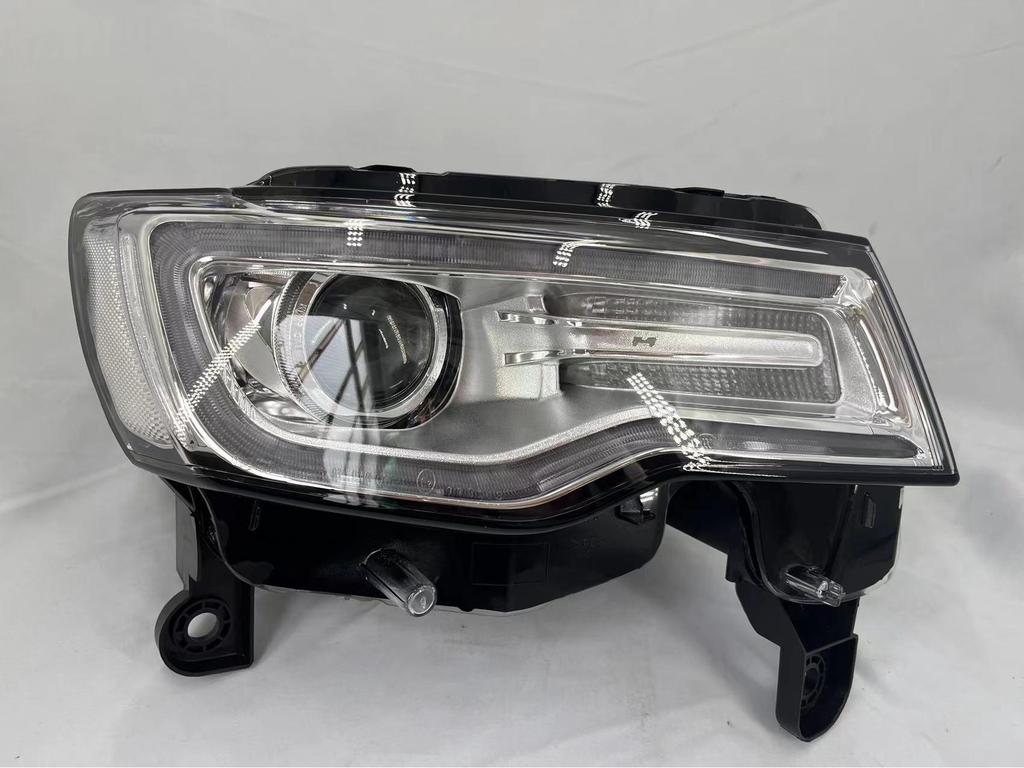 Fits 2014-2018 Jeep Grand Cherokee: OEM Headlight Half Assembly with Low Beam Lighting