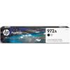 HP 972A Black Original PageWide Ink Cartridge for HP PageWide Pro 452dn, 452dn, 452dw, 552dw, HP PageWide Pro 477dn, 477dn, 477dw, 577dw, 577z