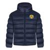 Scottish FA Boys Crest Quilted Jacket