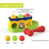 Finger Skill Interactive Hammer Toy Stacking Balls Kids Pounding Hammers  Parent-child