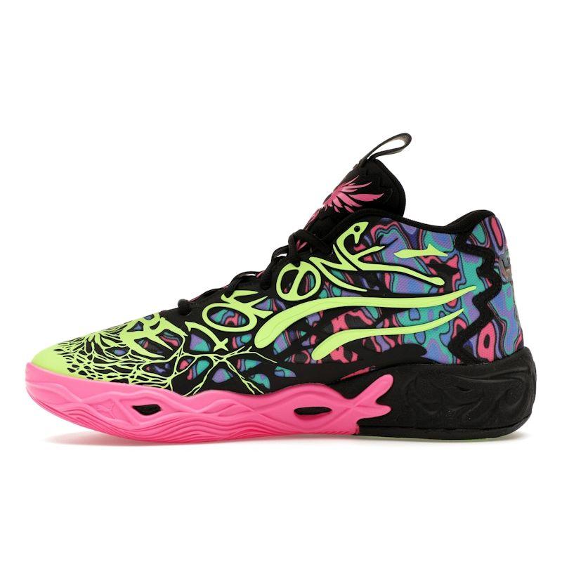 Puma MB.04 Heem Men Sneakers Multi-Color Black Luminous-Pink 310837-01