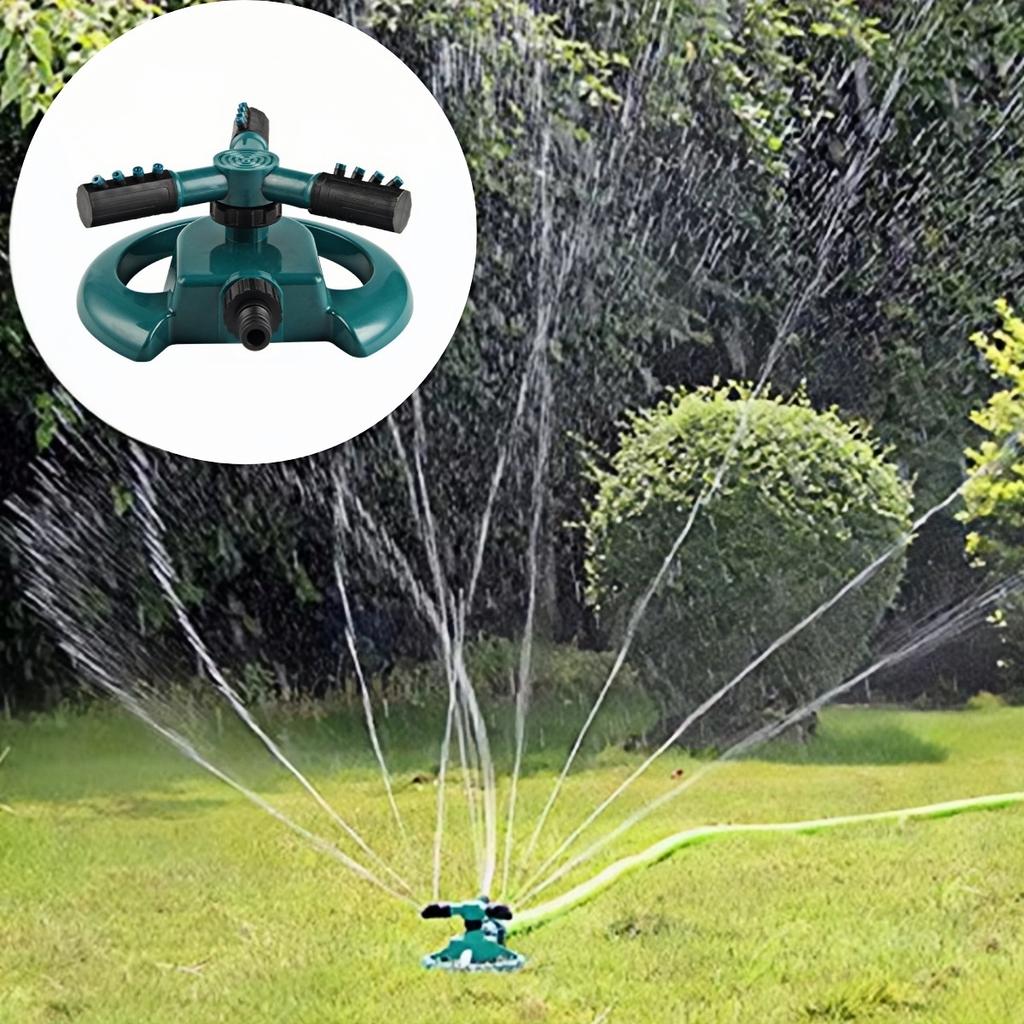 Lawn Sprinkler Automatic Garden Water Sprinklers Irrigation System Large Area Coverage Rotation 360° Watering Irrigation Supply