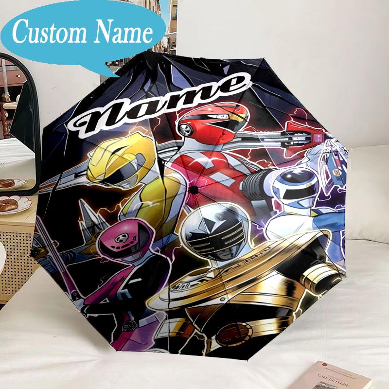 Custom Name Umbrella Rangers Legacy Umbrella 8-Frame for Travel, Camping, Casual Lightweight Portable, Essential for Family Gifts