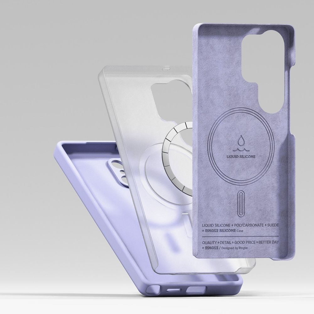 Ringke Silicone Magnetic Magsafe Galaxy S25 Ultra Lavender