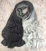 New Bamboo Gradient Modal Scarf Elegant Tie-Dye Muslim Hijab Breathable Sunscreen Headband for Women Summer Lightweight Hijab