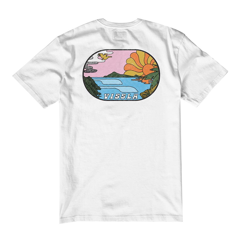 Bisla Portal Ss Pkt Tee-Wht L(M4821Por-Wht-L)