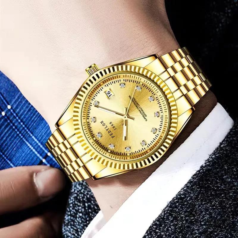 New Arrival Men'S Watch Fully Automatic Non Mechanical Watch Men'S Student Waterproof For Men Domestic Quartz WatchWedding Jewelry