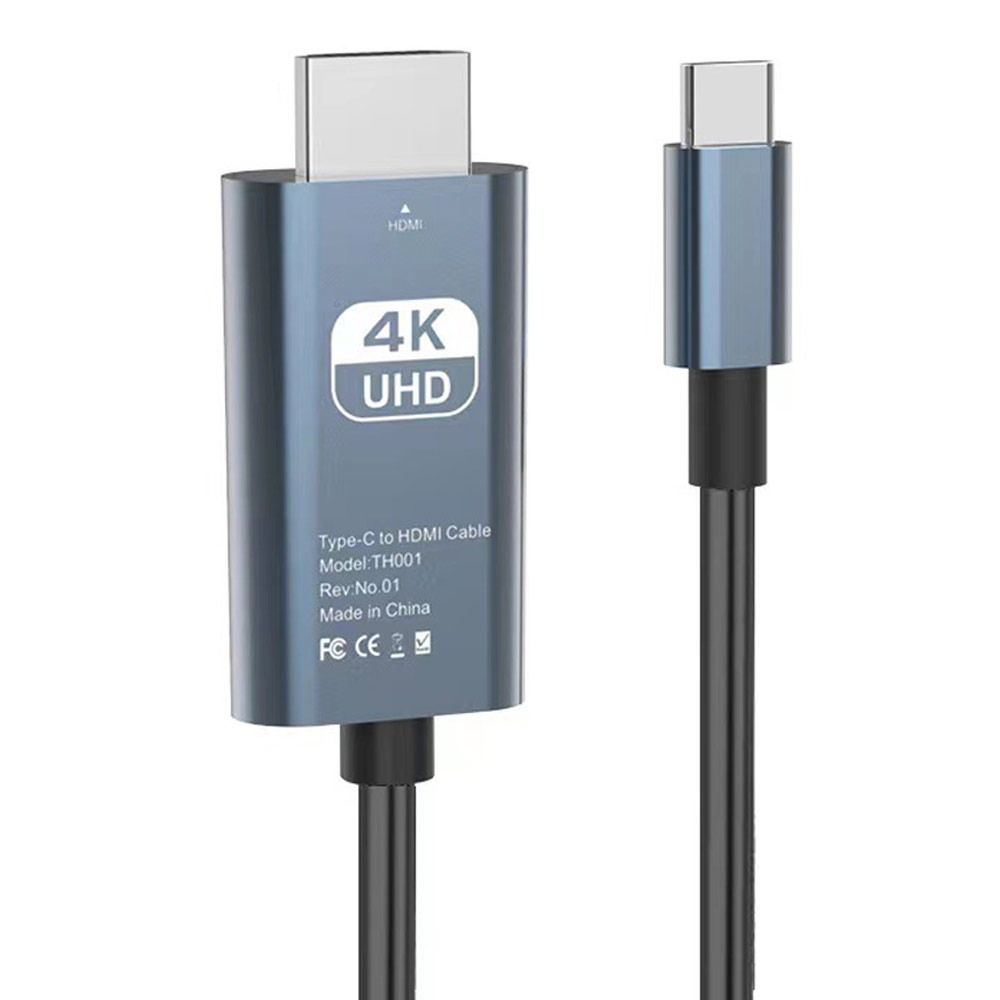 

1080p Type-C — HDMI 4K @ 30 Гц Видеошнур Аксессуары Адаптерный кабель