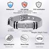 Hexagram Watch Strap Bracelet for Men,Stainless Steel Star of David Wristband,Trendy New Jewelry Gift