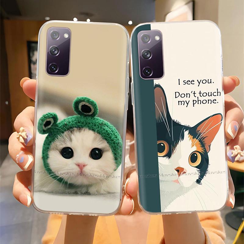 Shockproof Case for Samsung Galaxy S20 FE / S21 FE Soft Clear TPU Silicone Phone Cases for Samsung Galaxy S20 FE Back Cover Capa