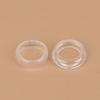 1 Paar St Series High-Definition Flachkopfstecker Medizinische Qualität Vollständig transparente Flüssigsilikon-Hüllen