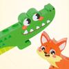 Animal Bead Stacking Game Wooden, Colorful, Hand Eye Coordination Toy for Kids,Develops Creativity Thinking Skills, Educational Toy,Playful Design