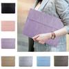 Magnetic Closure Laptop Sleeve Pouch Faux Leather Notebook Sleeve 14inch Laptop Bags  Office Use
