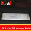Outai Welcome Pedal & Rear Guard Sticker for JAC Refine M5 Sill Strip Modification