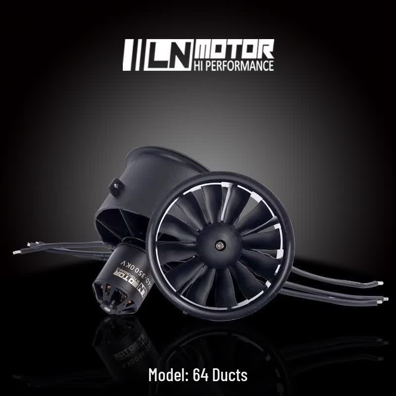 

LNMOTOR HI PERFORMANCE 64mm 12-Blade High-Thrust EDF Unit