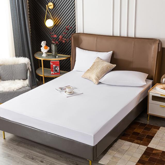Waterproof Bed Cover Large Size Plain Bed Linen For Bedroom Durable Beddings Sheets Without Pillow Cases